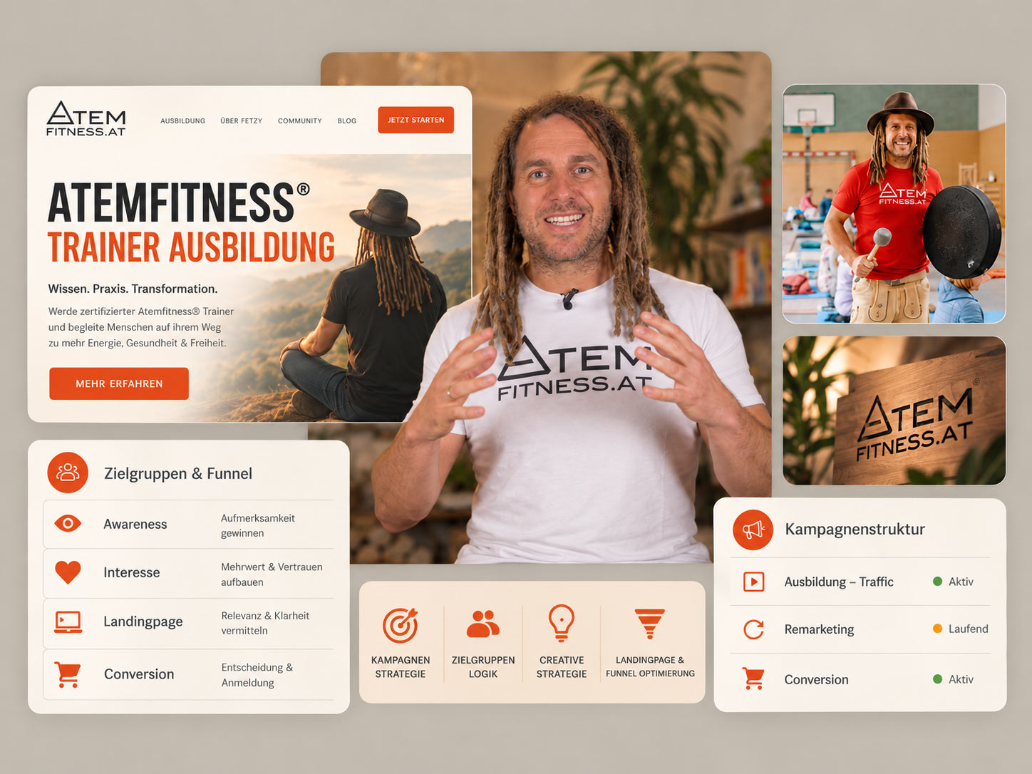 Atemfitness – Kampagne für die Trainer-Ausbildung